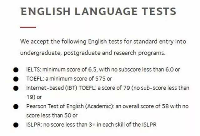 格里菲斯大学Standard语言要求.jpg