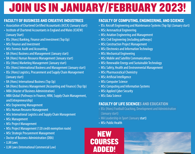 英国南威尔士大学2023年春季入学课程.png 英国南威尔士大学2023年春季入学课程.png