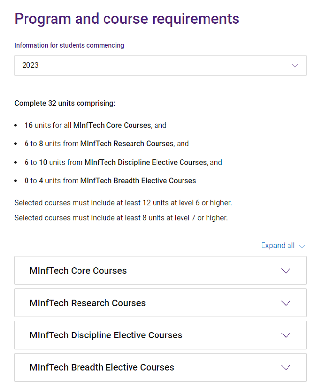昆士兰大学信息技术专业课程设置.png 昆士兰大学信息技术专业课程设置.png