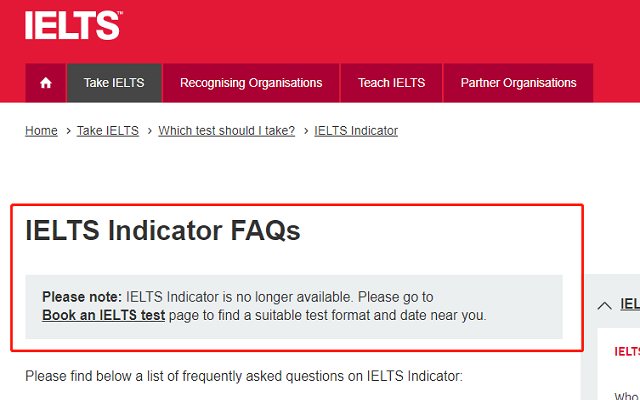 雅思Indicator即将在中国大陆下线.png