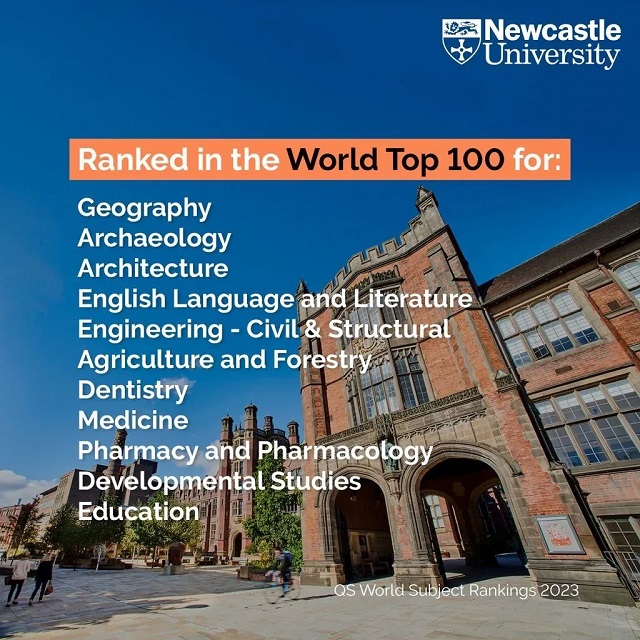 纽卡斯尔大学QS世界排名前100学科.jpg