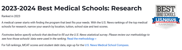U.S. News全美最佳医学院排名排名.png