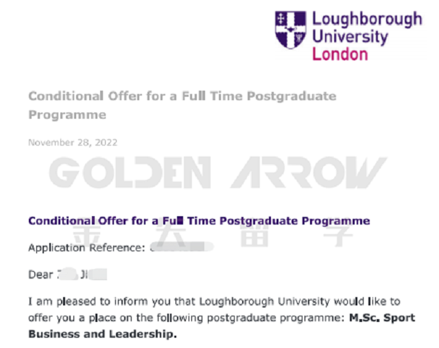 拉夫堡大学体育商业与领导力offer.png 拉夫堡大学体育商业与领导力offer.png
