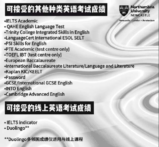 诺森比亚大学可接受的语言成绩.png 诺森比亚大学可接受的语言成绩.png