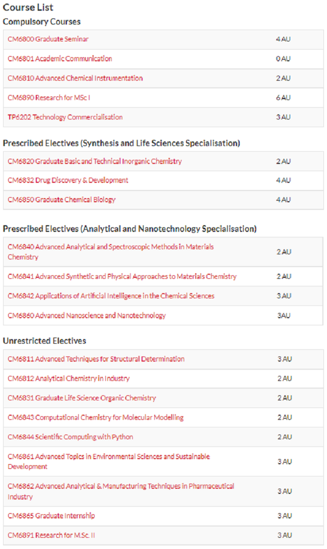 南洋理工大学化学科学与仪器专业课程设置.png