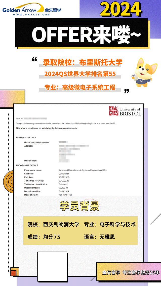 布里斯托大学高级微电子系统工程硕士offer.png 布里斯托大学高级微电子系统工程硕士offer.png