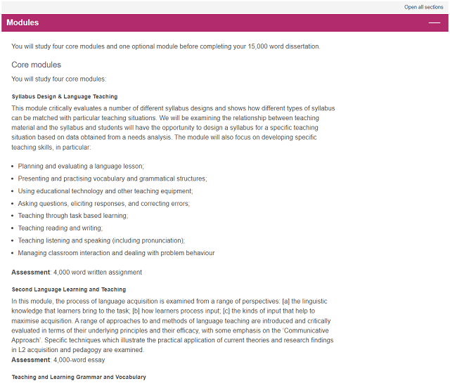 伯明翰大学TESOL课程设置.png